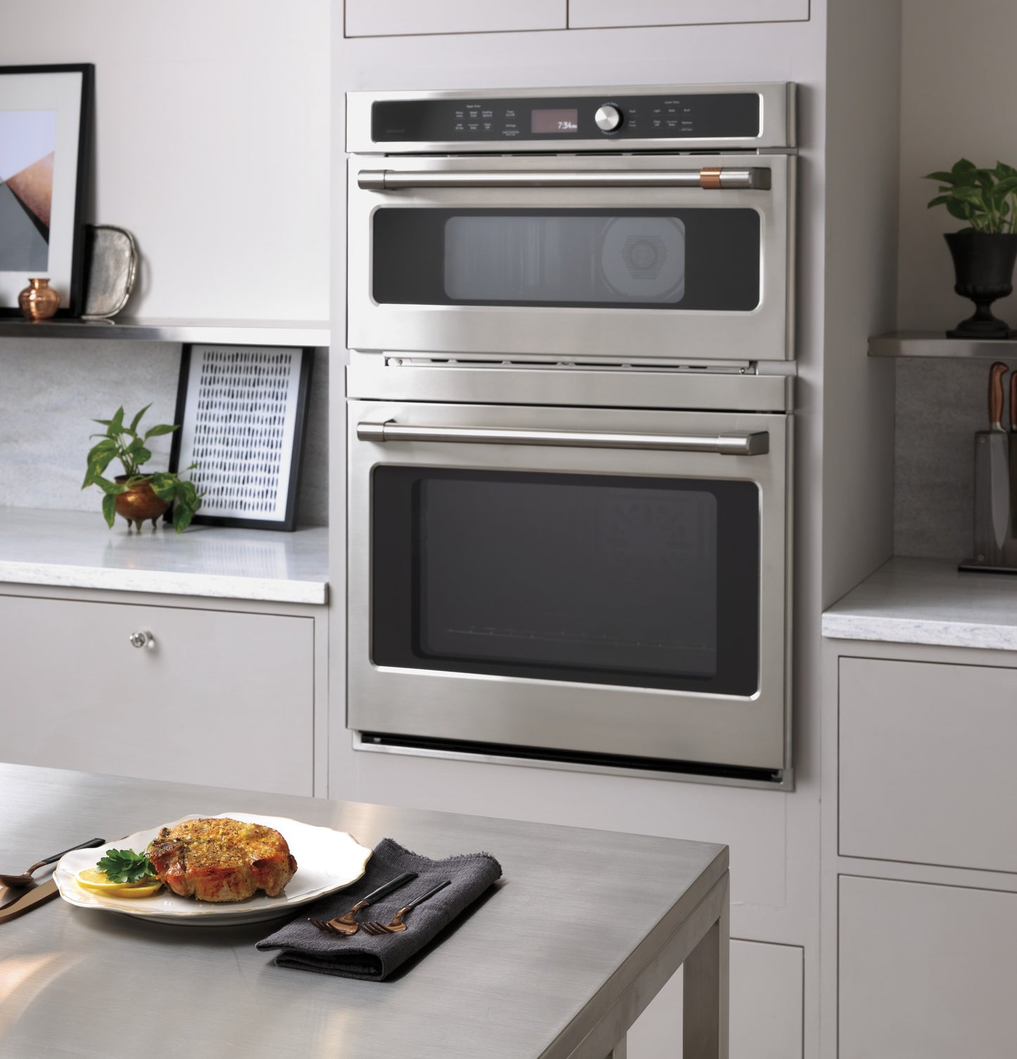 CAFÉ™ 30 in. Combination Double Wall Oven with Convection and Advantium® Technology