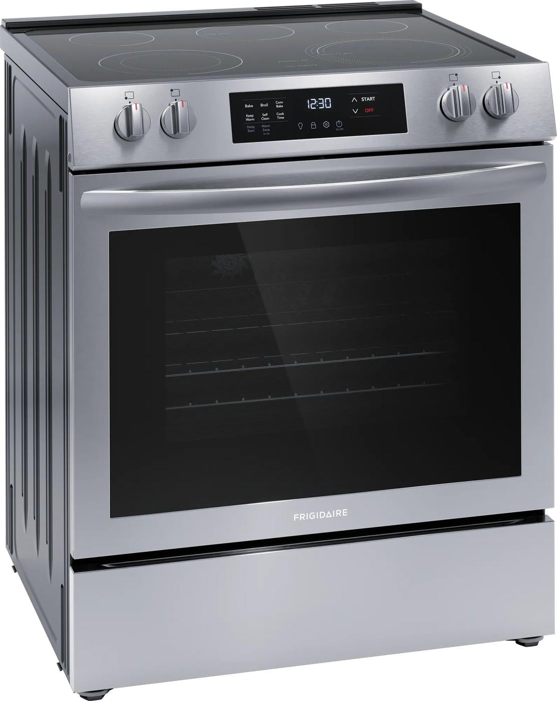 30" Front Control Electric Range