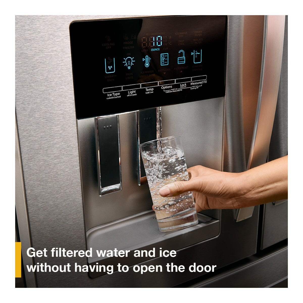 36-Inch Wide French Door Bottom Mount Refrigerator - 25 cu. ft.