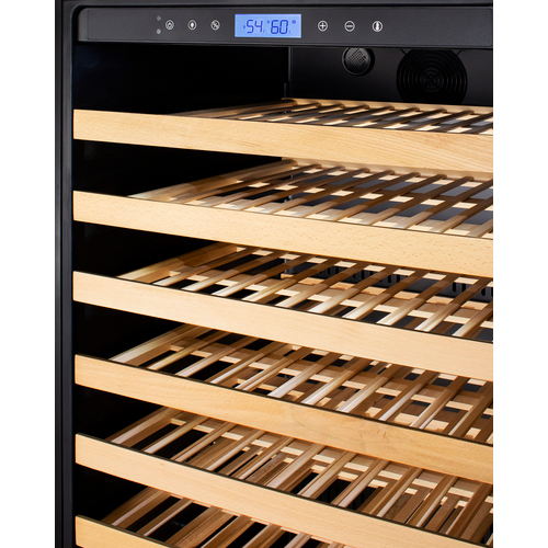 24" Wide Single Zone Wine Cellar - with T1SF Door Tint