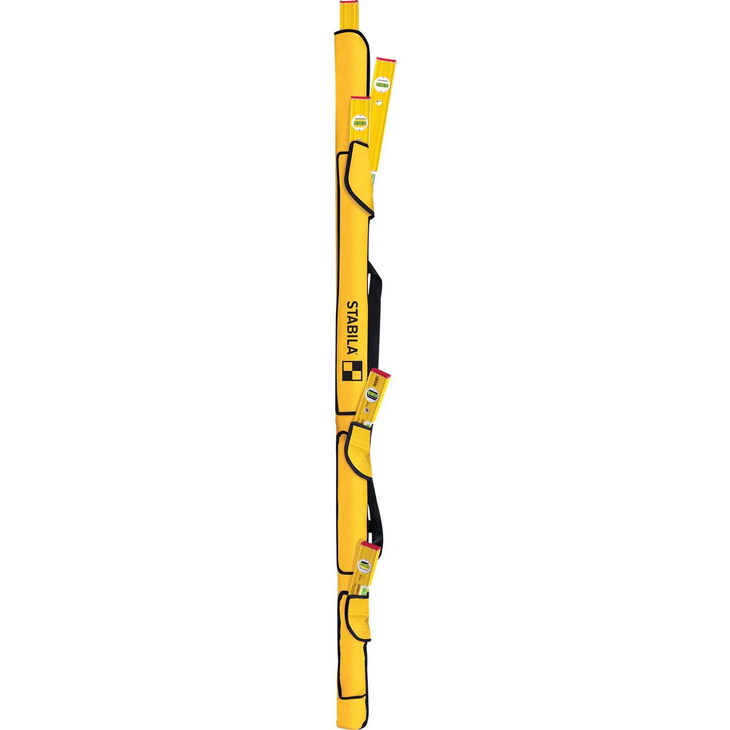 Stabila Type 80 AS 5-Pc. Spirit Level PRO Set w/Carrying Case