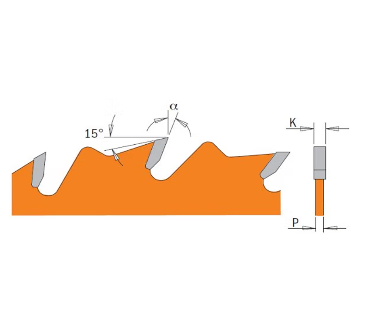 CMT Orange Tools 10” 24T Industrial Ripping Saw Blade
