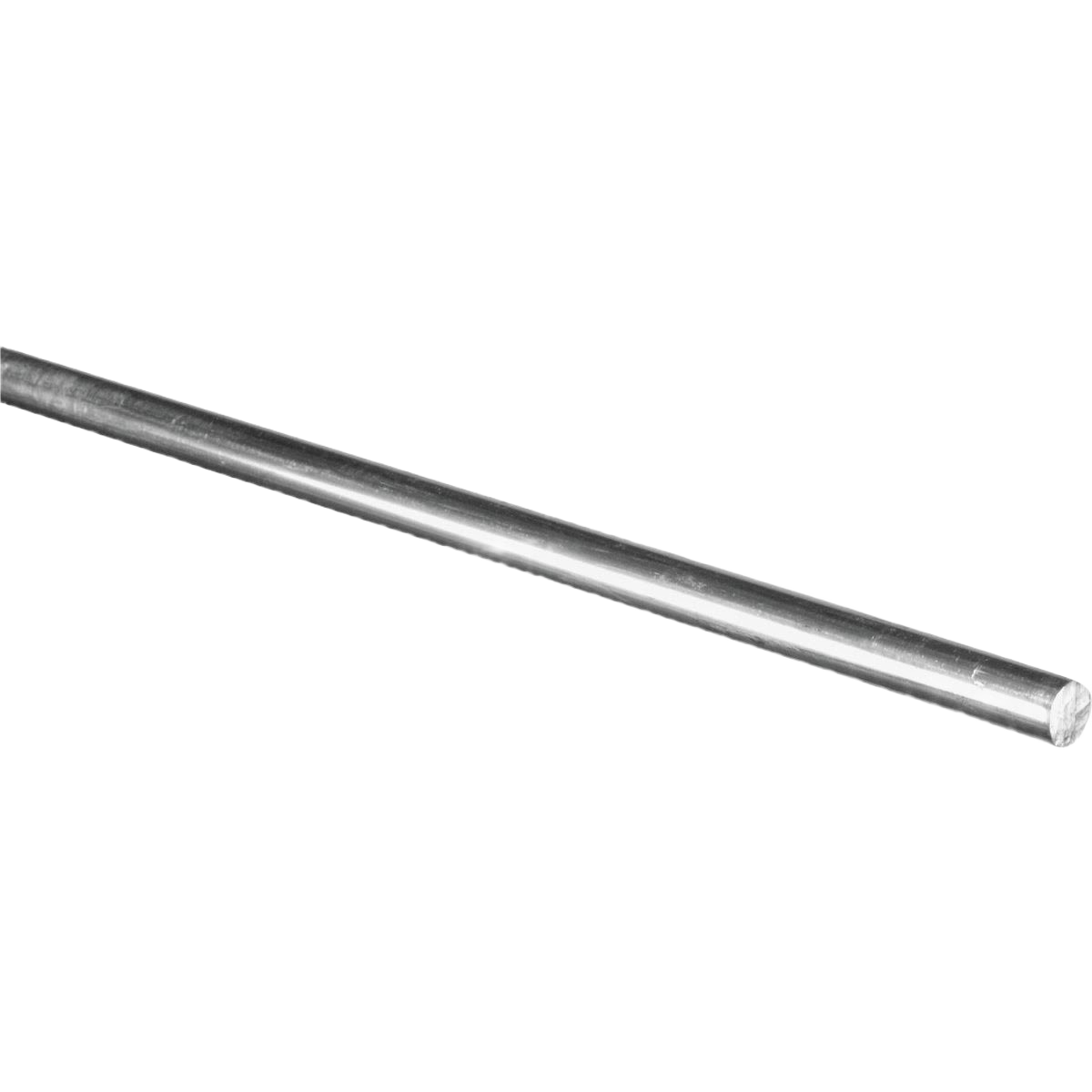 Aluminum solid rod with smooth finish for home improvement and tool applications