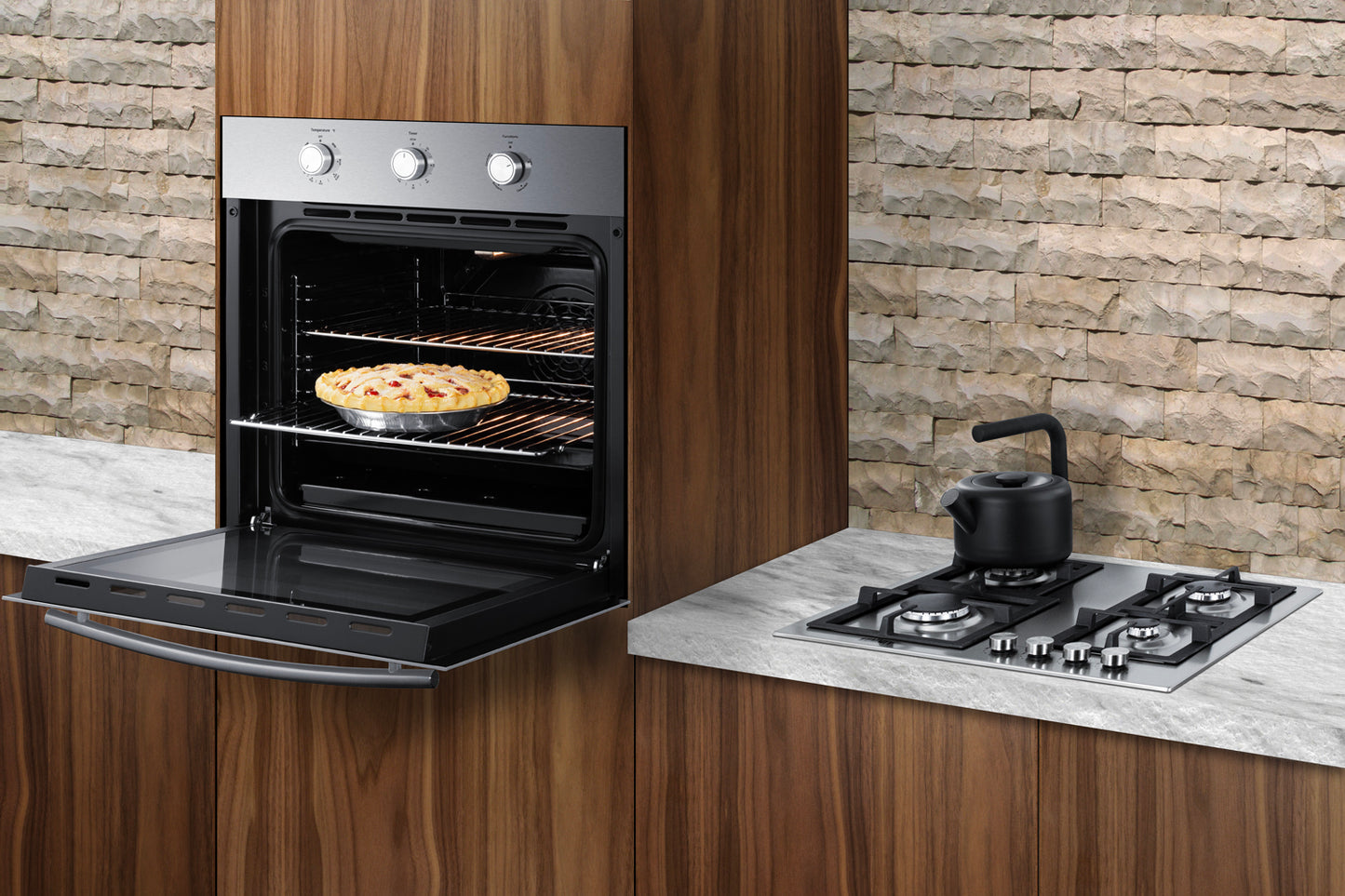 24" Wide LP Gas Wall Oven