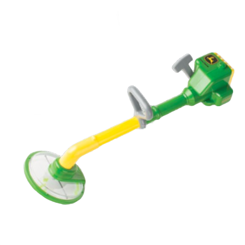 Green and yellow toy weed trimmer for children in vehicles and toys collections under $50 and under $25 categories