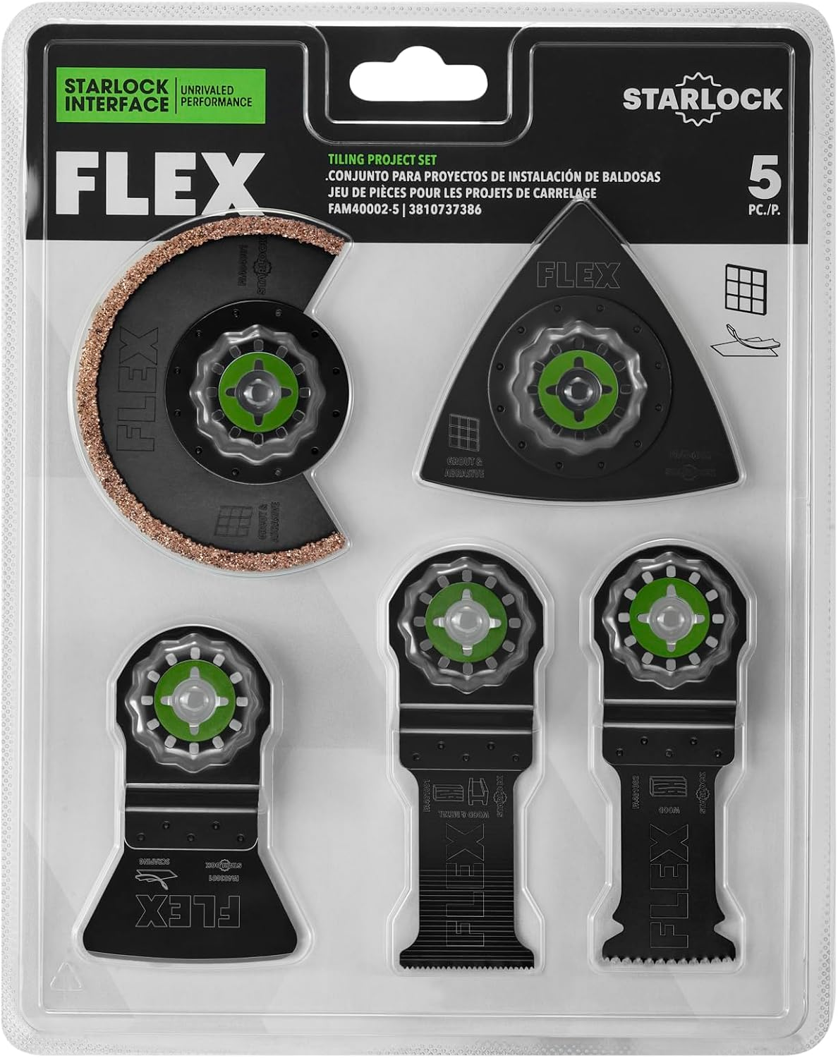 FLEX 5-Piece Tiling Project Set