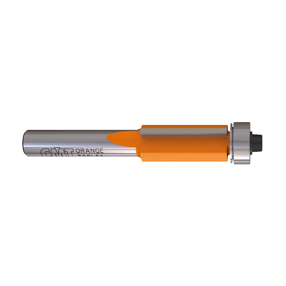 CMT Orange Tools 3/4" x 2" x 4-1/4" Flush Trim Bit, 1/2" Shank, Rh
