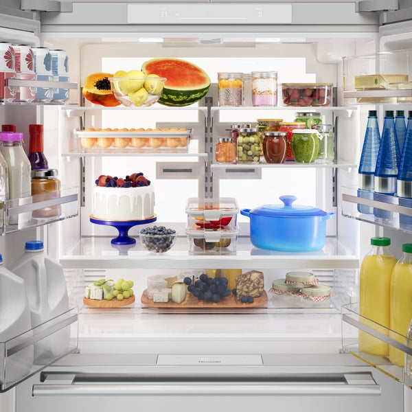 Freedom®, Freestanding French Door Bottom Mount Refrigerator, 36'' Masterpiece®, Stainless Steel