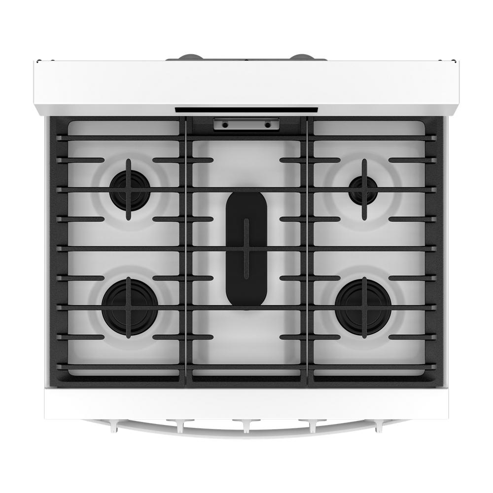 30-inch Gas Range with Air Cooking Technology, No Preheat Air Fry and Air Baking and Self Clean