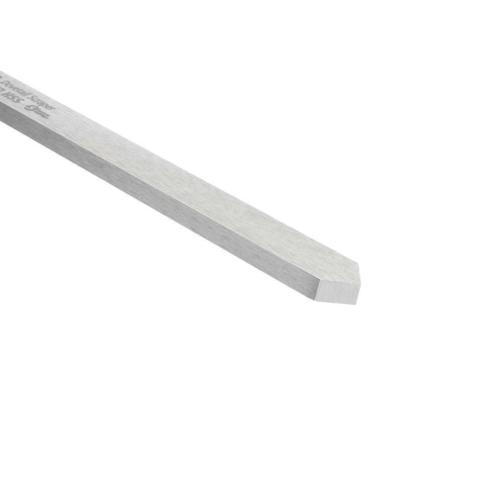Half-inch high-speed steel dovetail scraper blade for woodworking projects in home improvement tools collection