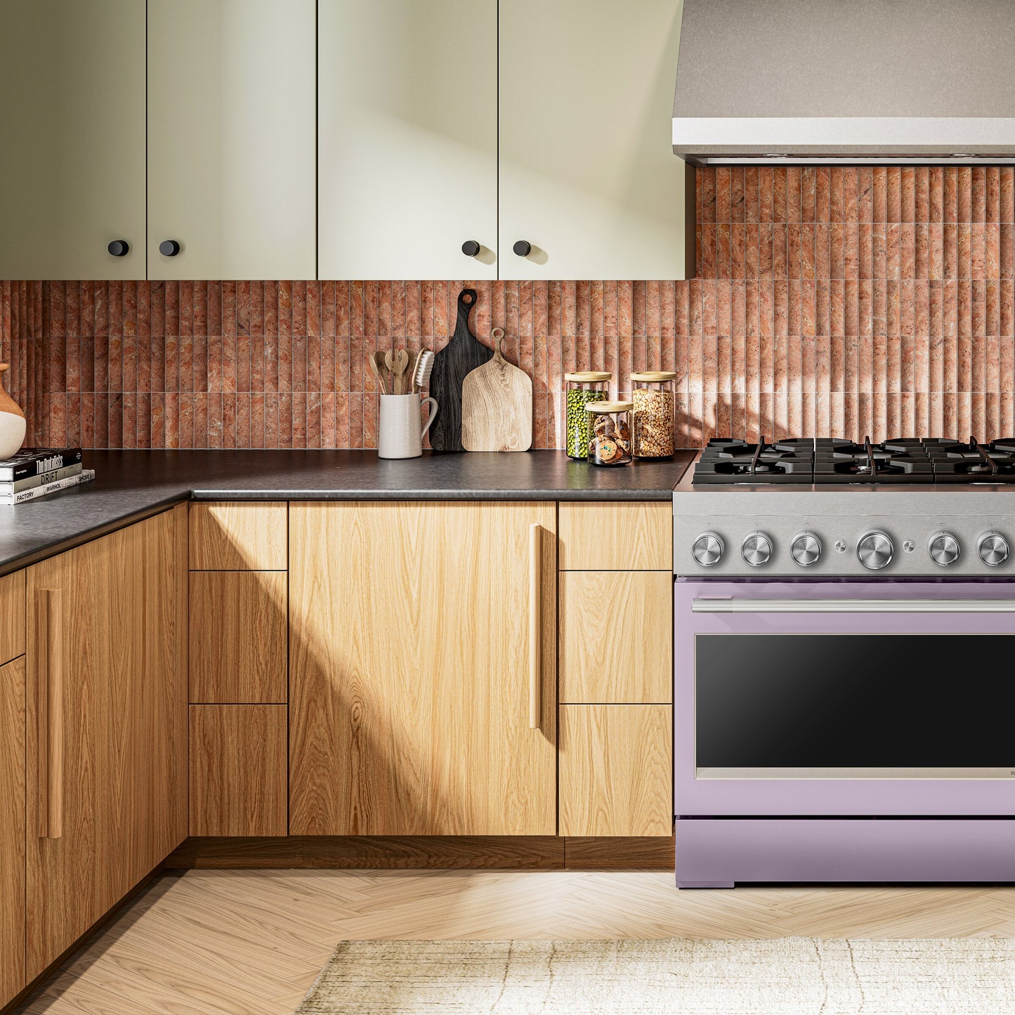 36-Inch 6 Burner Commercial-Style Dual Fuel Range with No Preheat Air Fry Mode