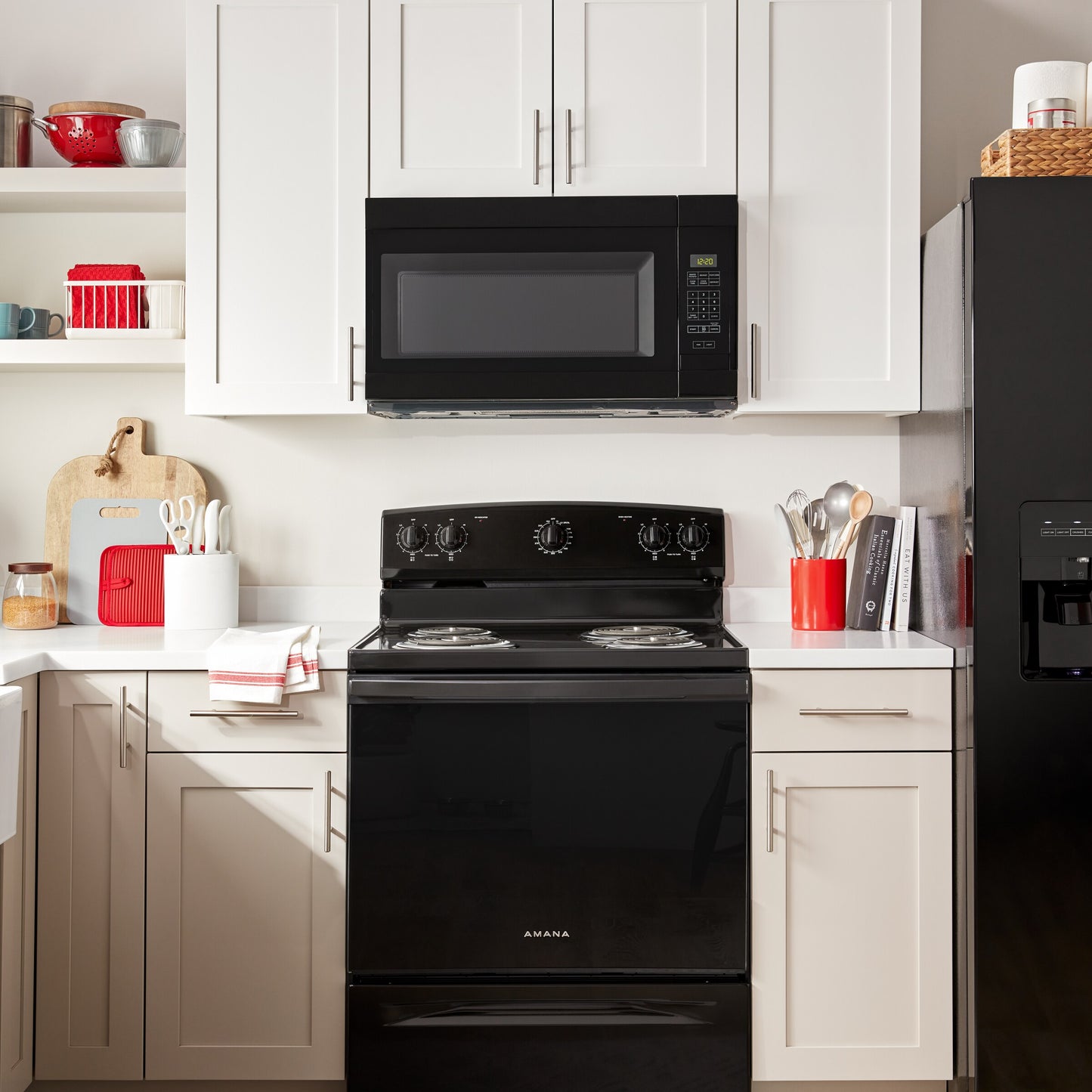 1.6 Cu. Ft. AOver-the-Range Microwave with Add 0:30 Seconds