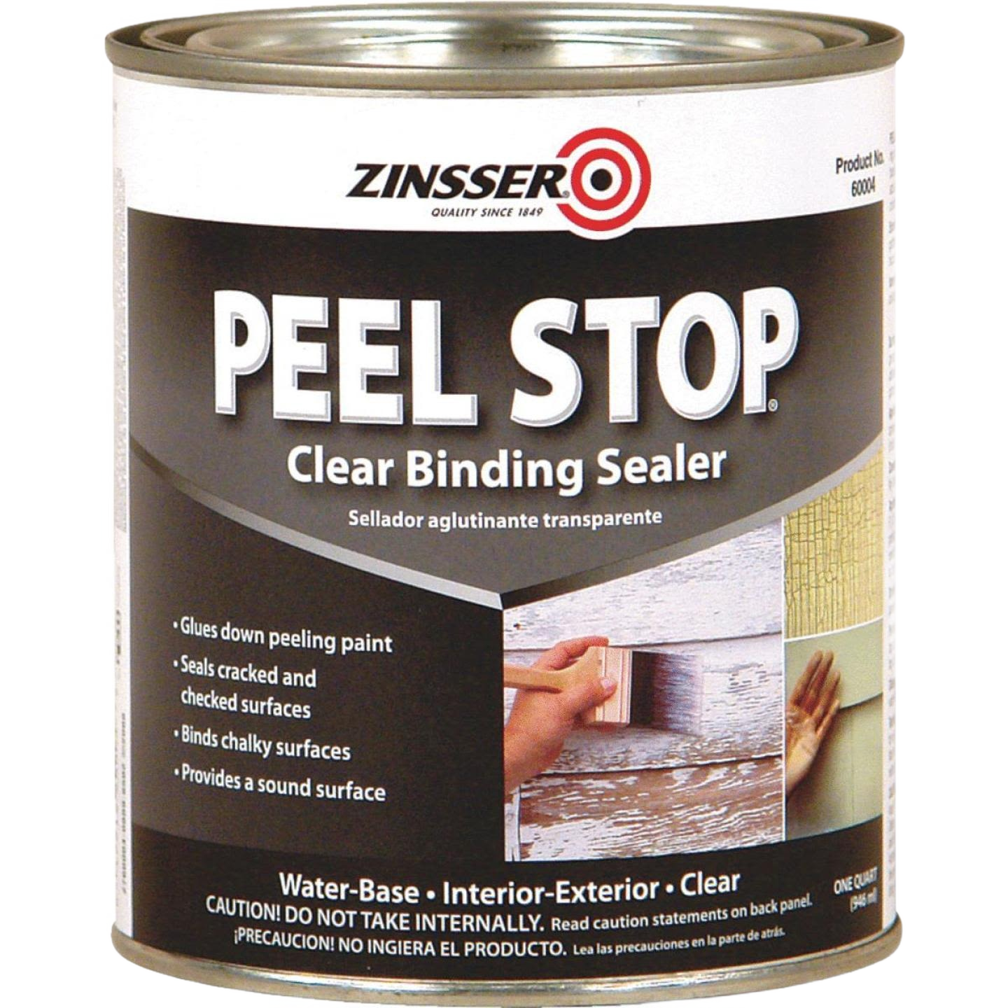 1-quart clear binding sealer for peeling paint and cracked surfaces in primer and home improvement collections under $50
