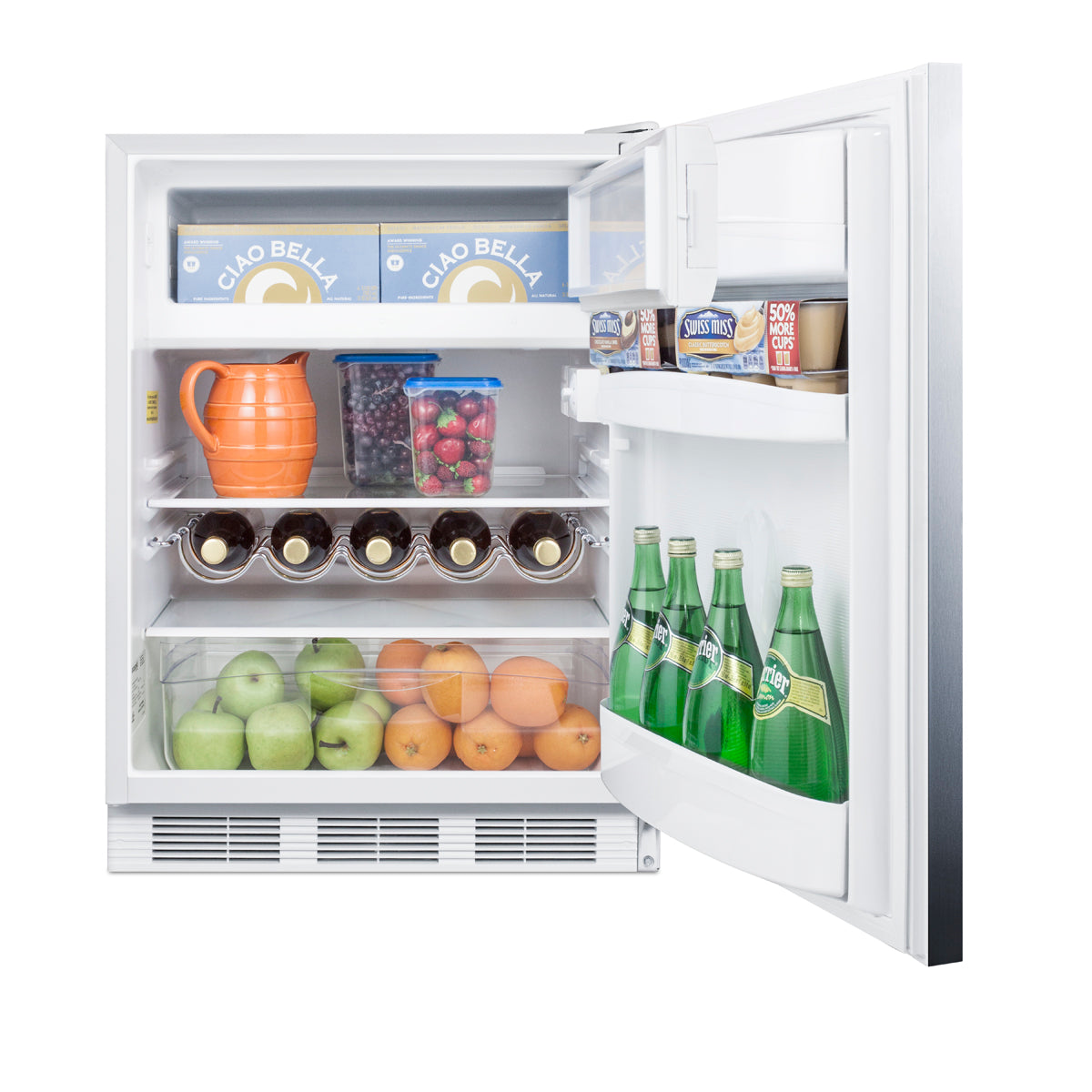 24" Wide Refrigerator-Freezer
