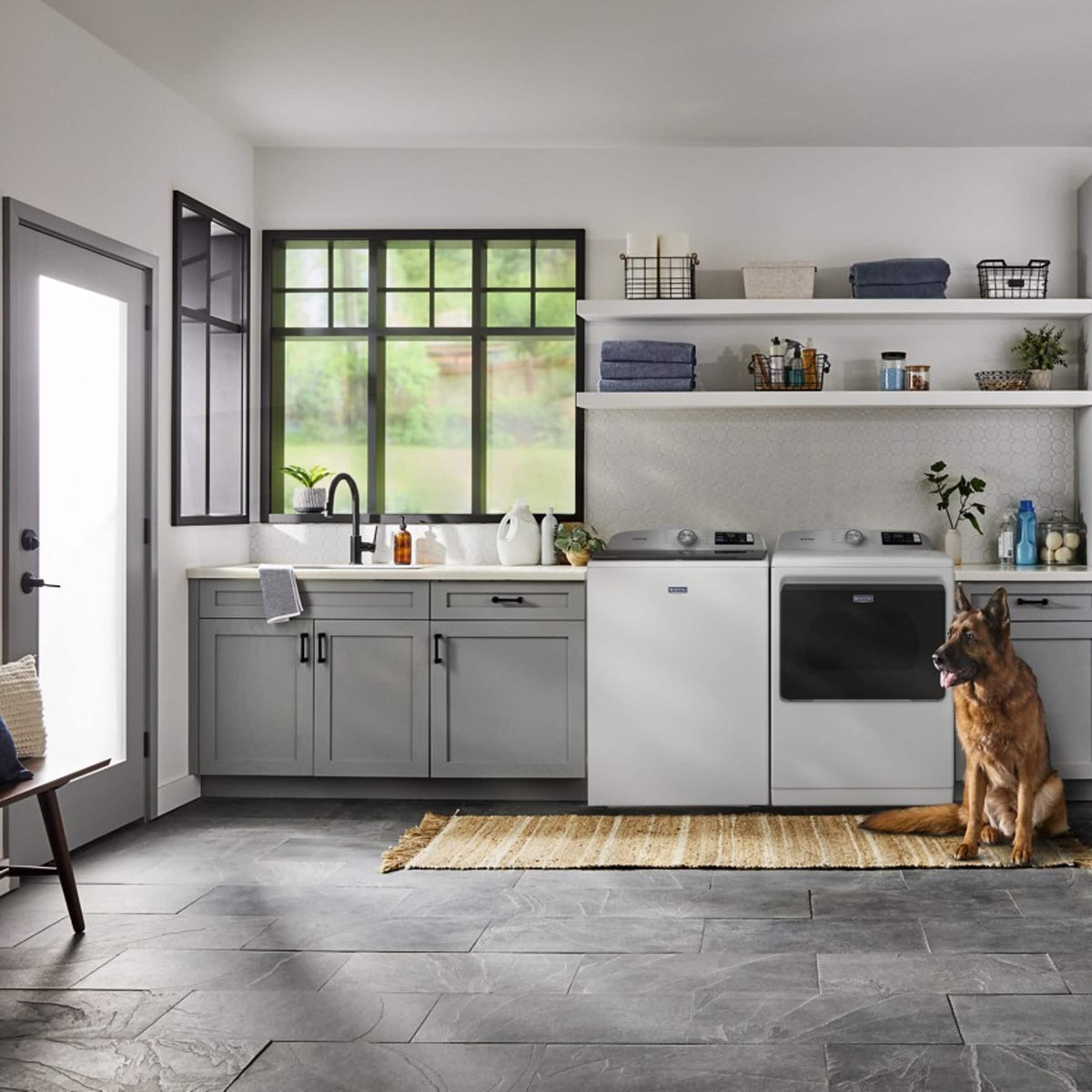 5.2 Cu. Ft. Pet Pro Top Load Agitator Washer with Extra Power and Sanitize Cycle with Oxi