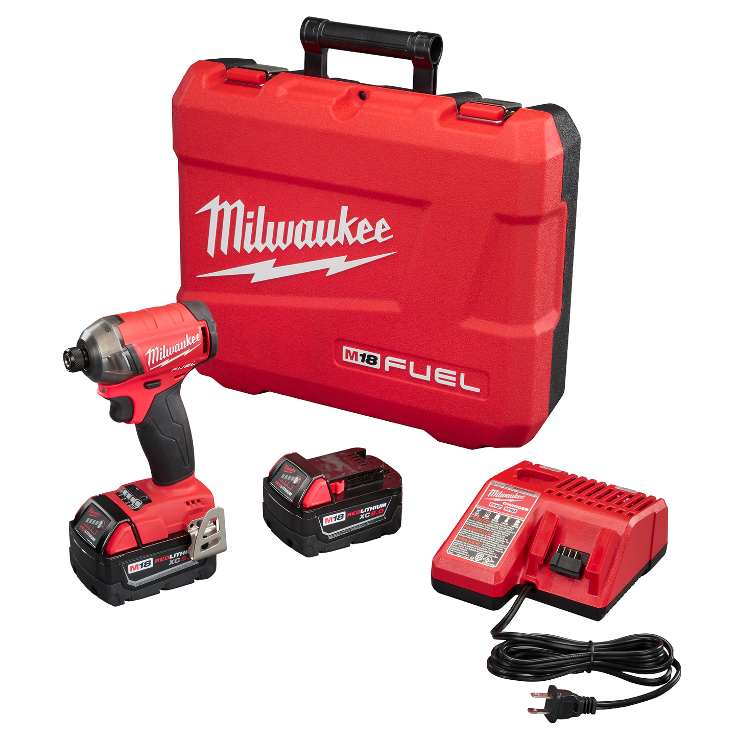 Milwaukee M18 FUEL™ SURGE™ 1/4" Hex Hydraulic Driver Kit