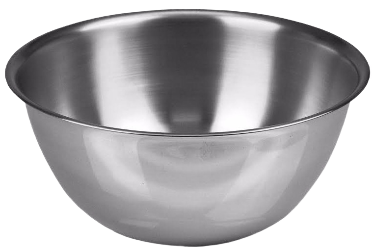 Stainless steel mixing bowl with 1-quart capacity for kitchenware and home cooking under $50 collection