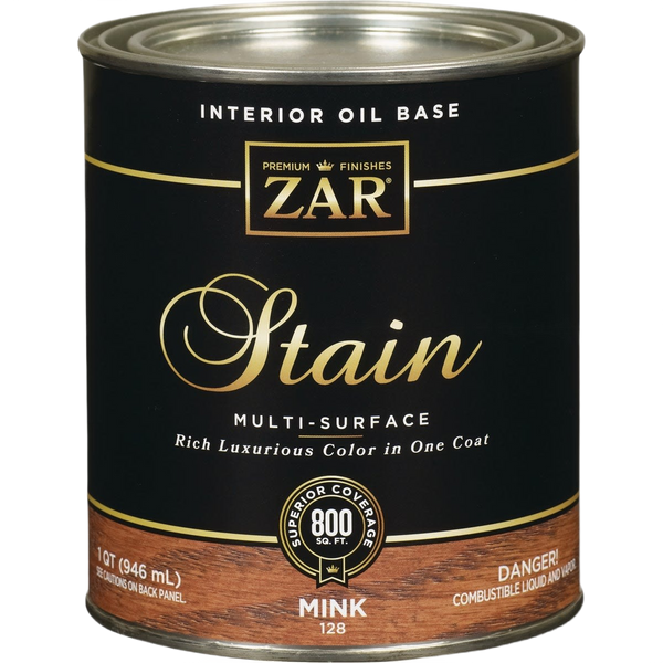 ZAR® Interior Oil Base Mink Wood Stain – Rich Finish – Hartville