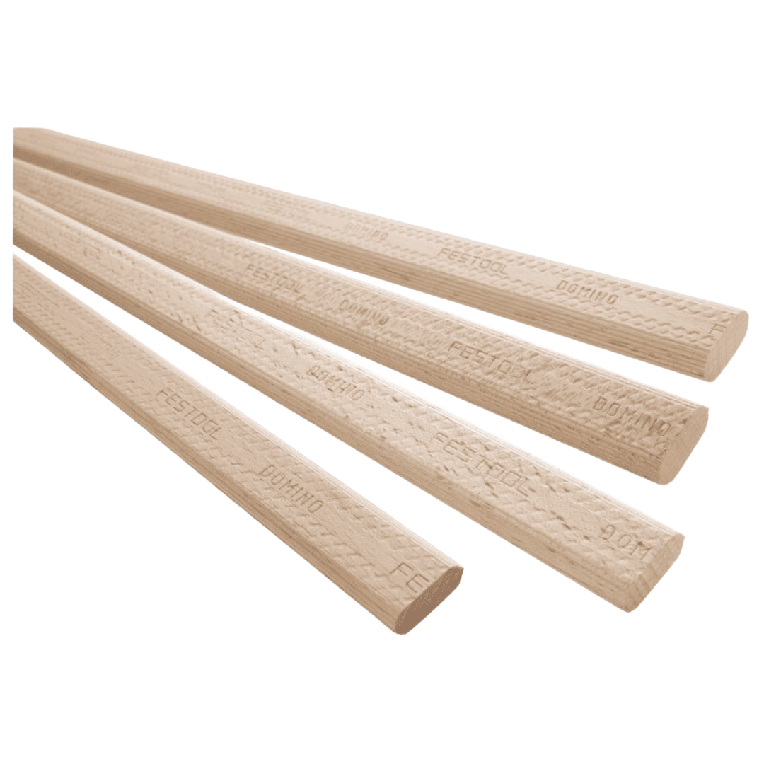 Set of four beech wood tenon stock pieces for woodworking tools and home improvement projects under $100 collection