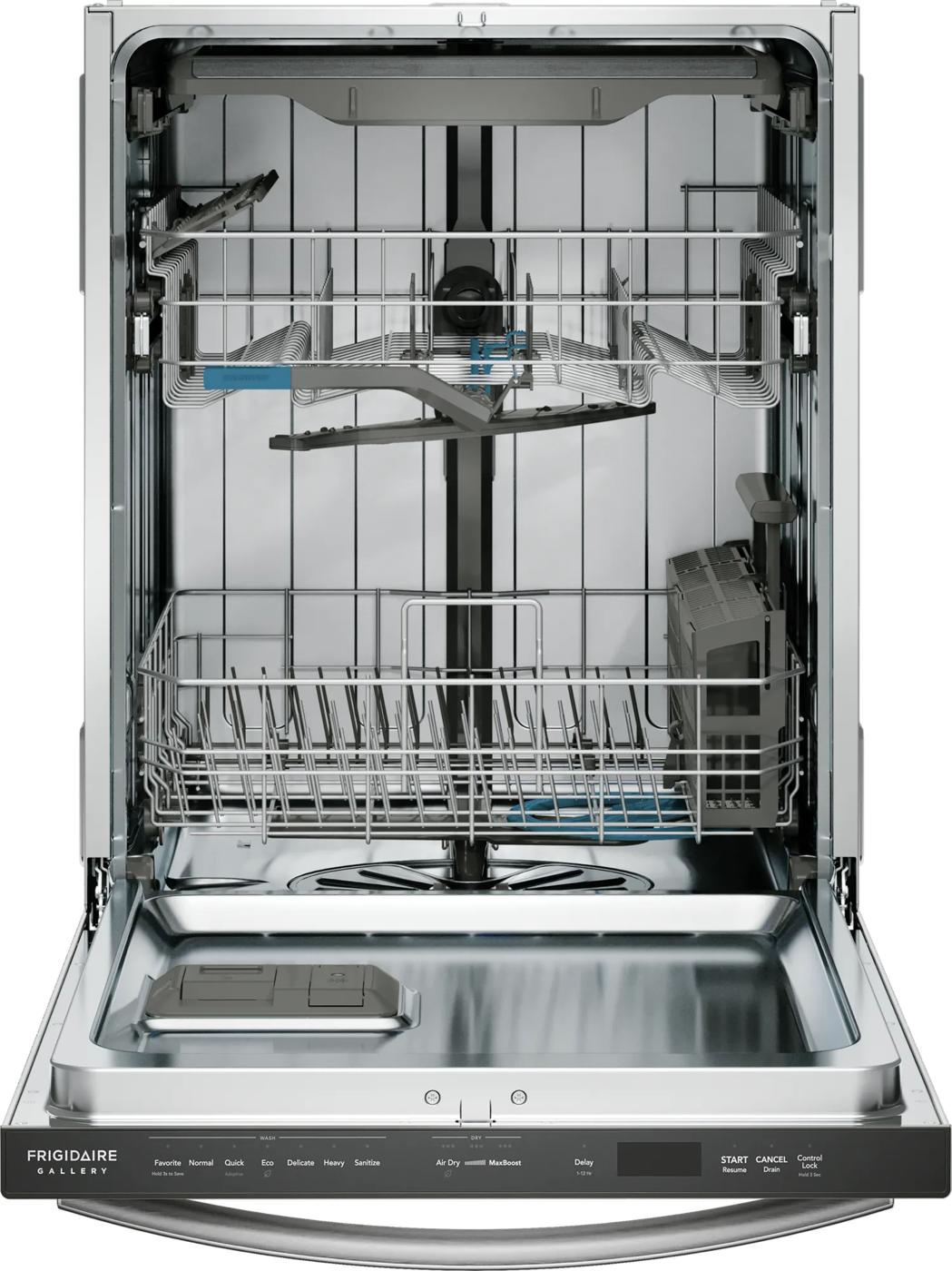 24" Stainless Steel Tub Dishwasher with CleanBoost™ and Adaptive Quick Wash