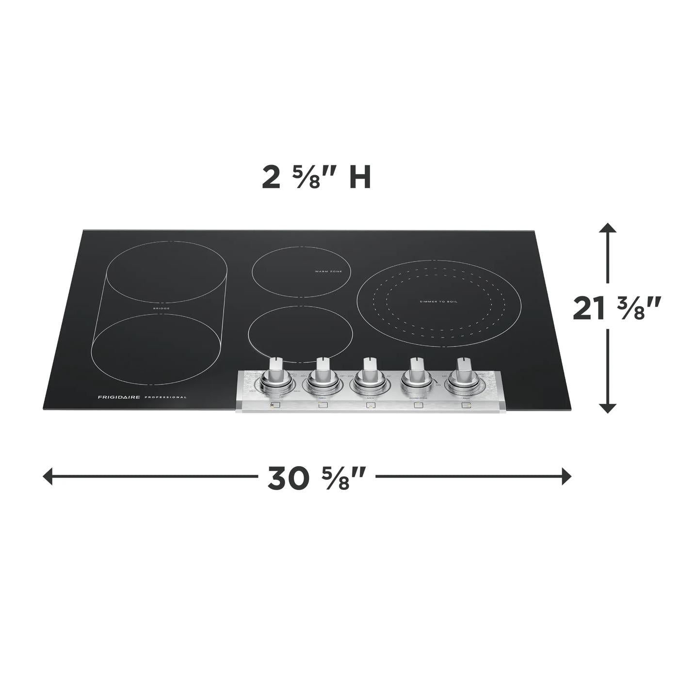 30" Electric Cooktop