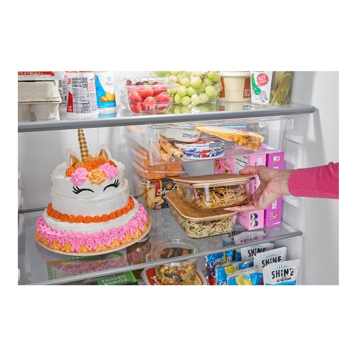 Whirlpool® 28-inch Wide Top Freezer Refrigerator with Total Coverage Cooling- 18.0 Cu. Ft.