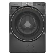Dark gray smart front load washer with digital controls in washers and appliances collection at Hartville Hardware