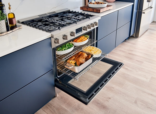 800 Series, Gas Freestanding Range, 36'', Stainless Steel