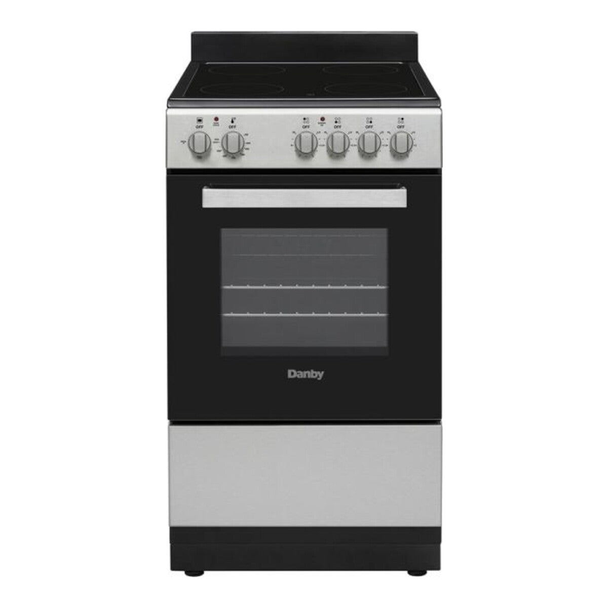 Danby 20" Wide Electric Range in Stainless Steel - DER20V1BSS