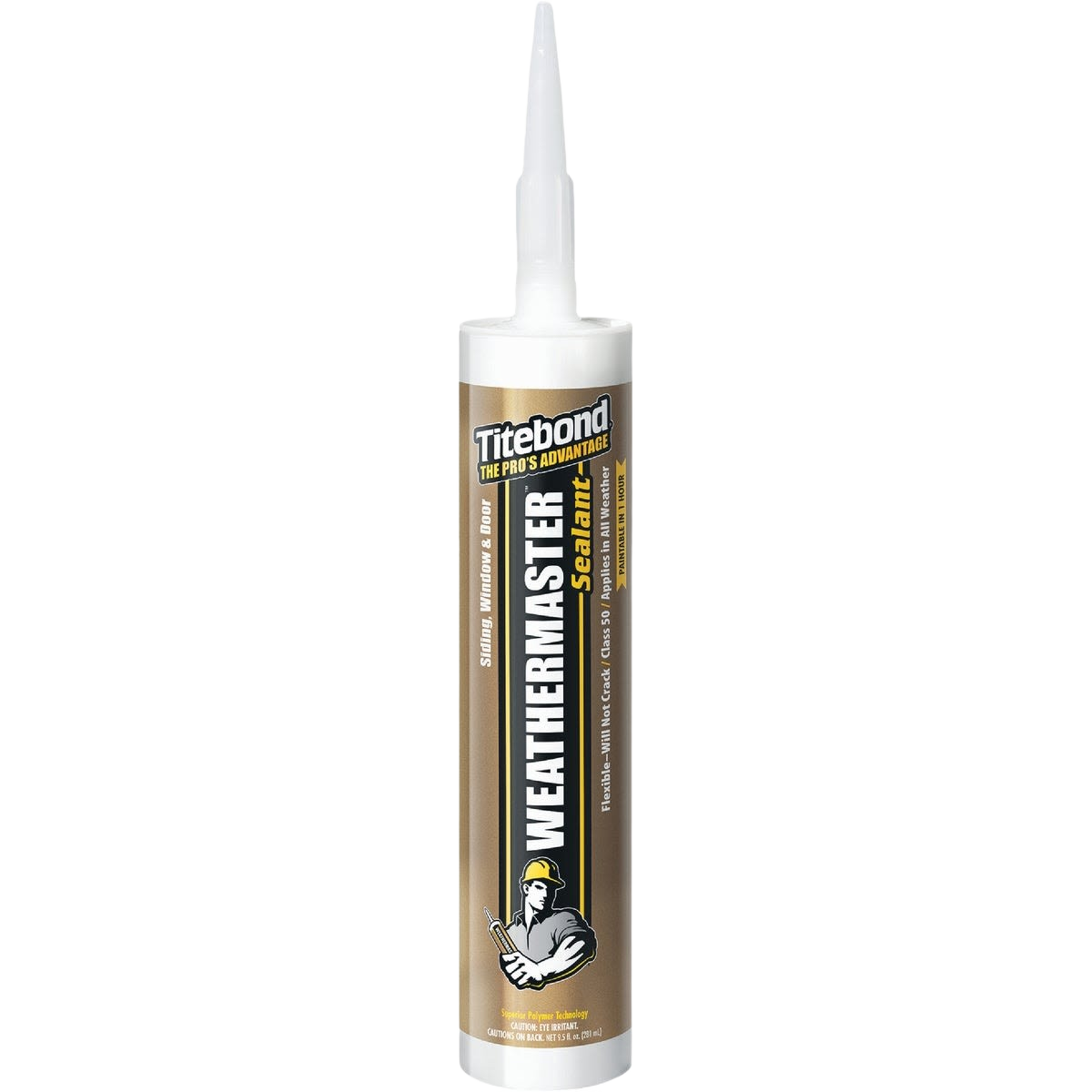 Tube of translucent polymer sealant designed for durable weatherproofing in home improvement projects under $50