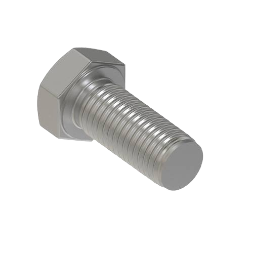 Hexagonal head metal screw with coarse threading for heavy-duty fastening in home improvement and John Deere hardware applications