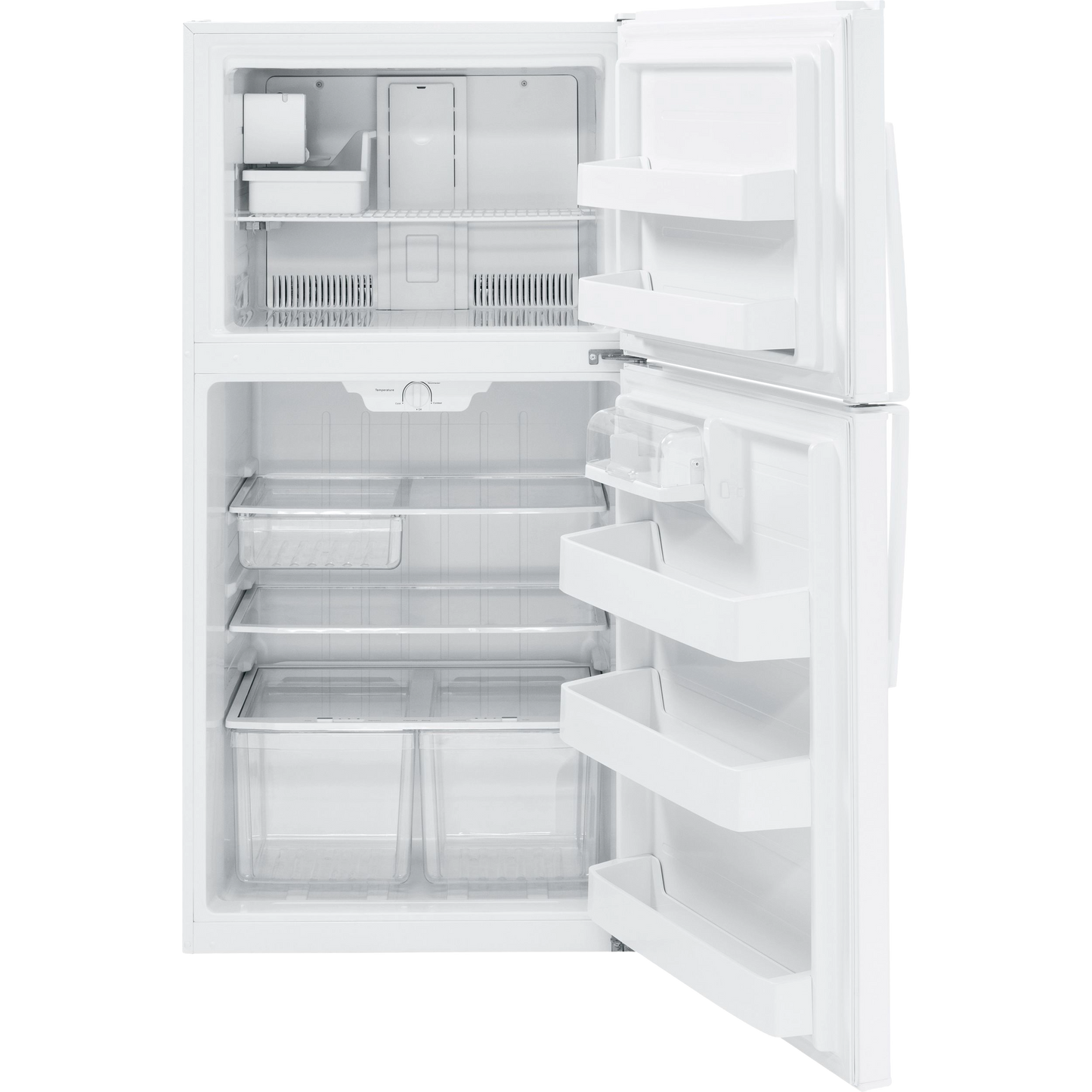 GE® ENERGY STAR® 21.1 Cu. Ft. Top-Freezer Refrigerator