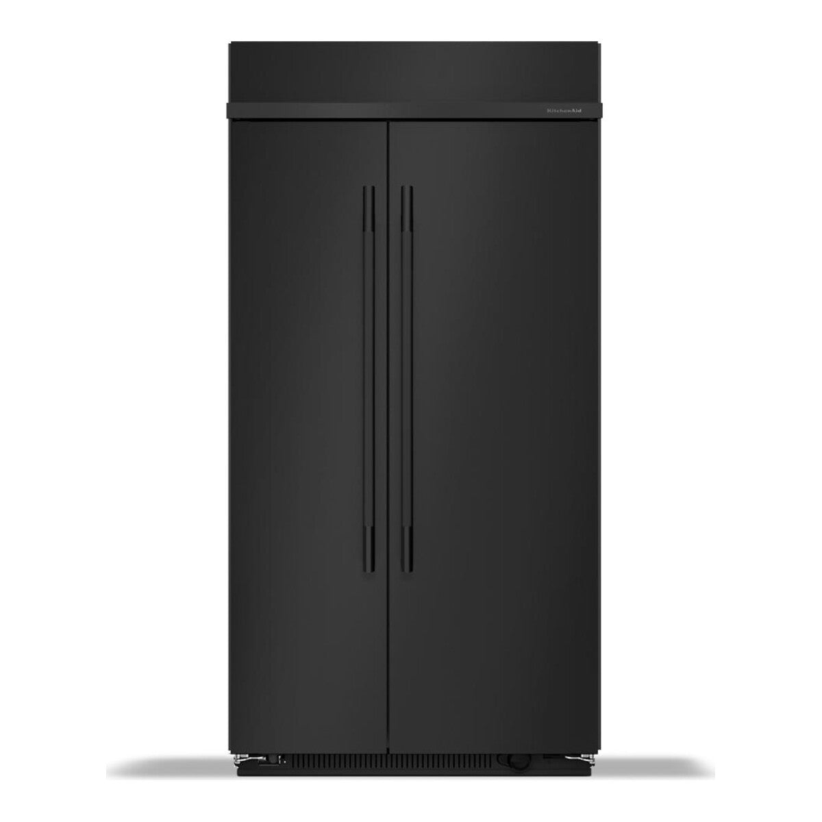 25.5 Cu. Ft. 42-Inch Built-In Side-by-Side Refrigerator with Signature Platinum Interior in Black Ore