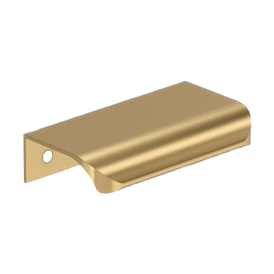 Champagne bronze cabinet edge pull with sleek, minimalist design for hardware and furniture accessories under $50 collections