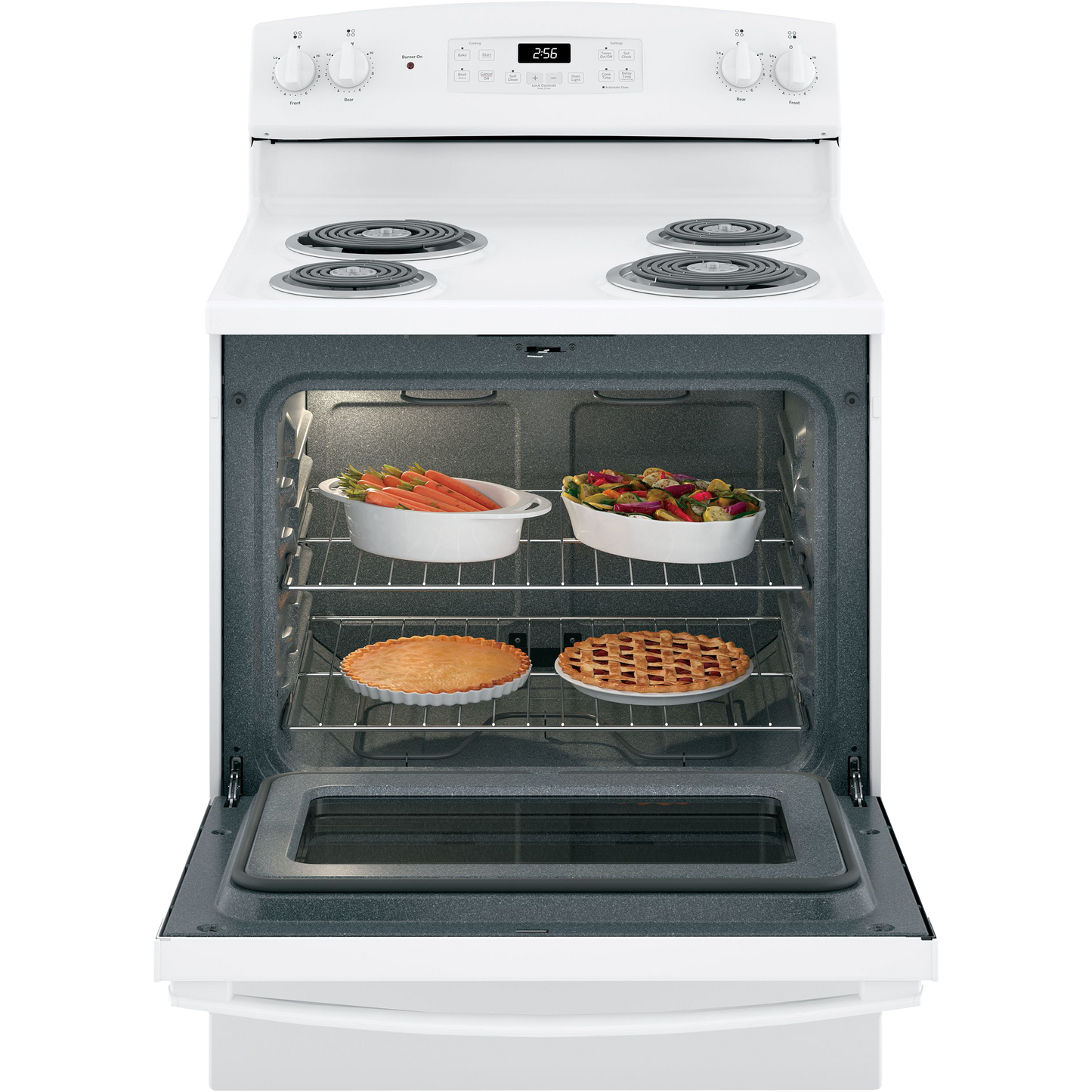 GE® ENERGY STAR® 30" Free-Standing Self-Clean Electric Range