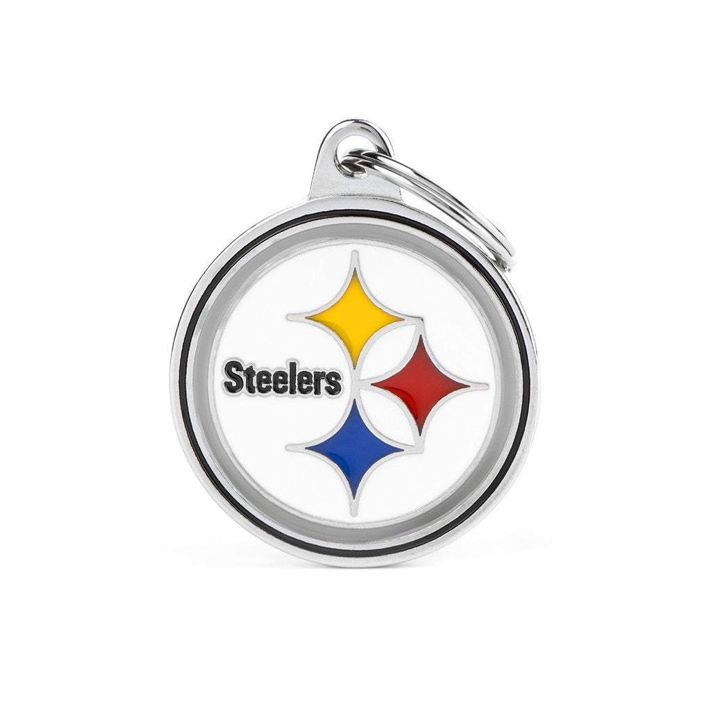 MyFamily NFL Pittsburgh Steelers Pet Tag