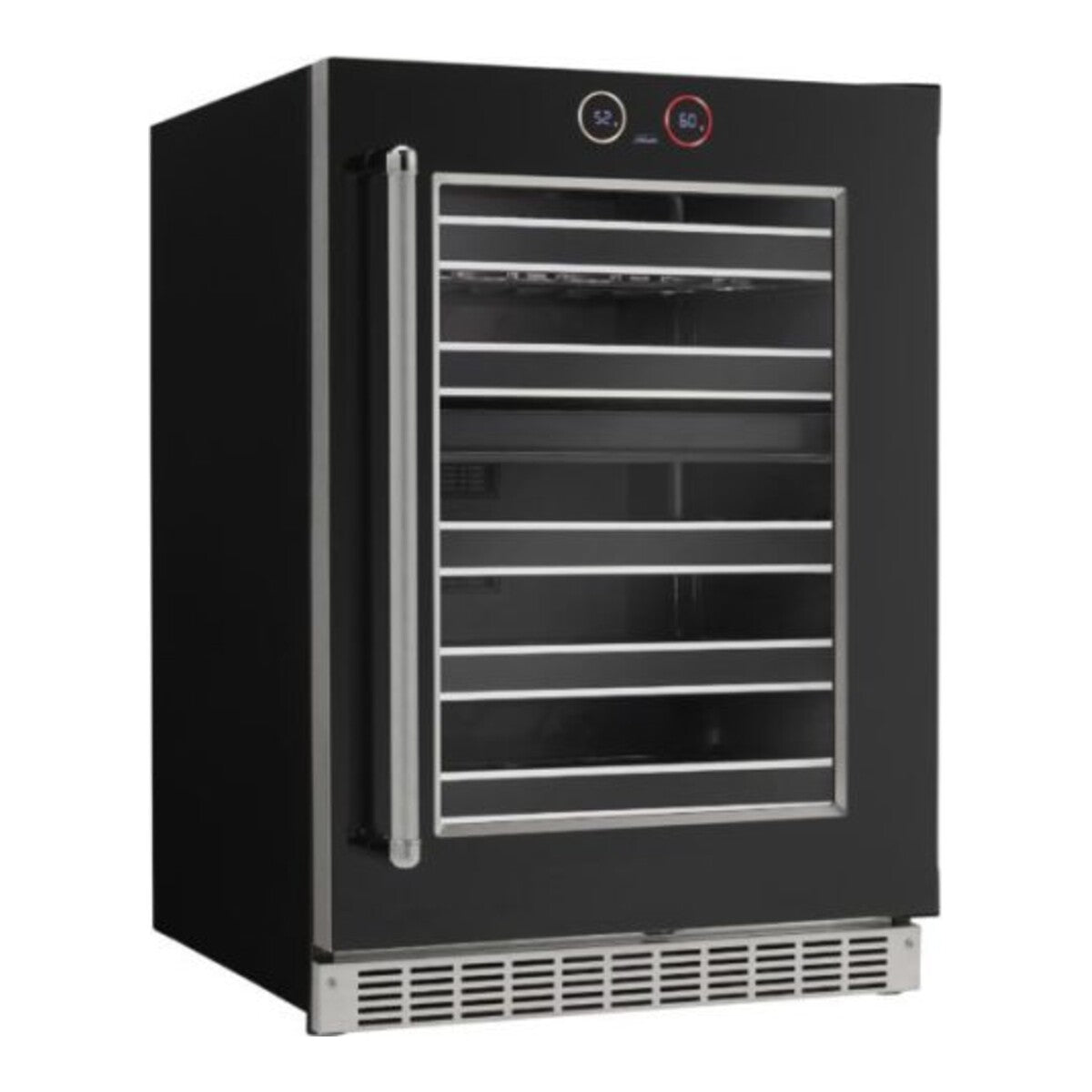 37 Bottle Silhouette Under-Counter Wine Cellar, Left Hand Swing Only