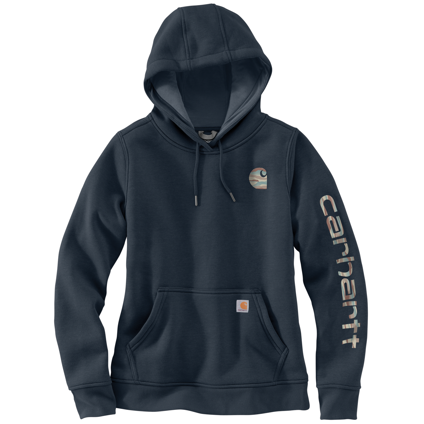 Carhartt Women's Relaxed Fit Midweight Logo/Sleeve Graphic Hoodie
