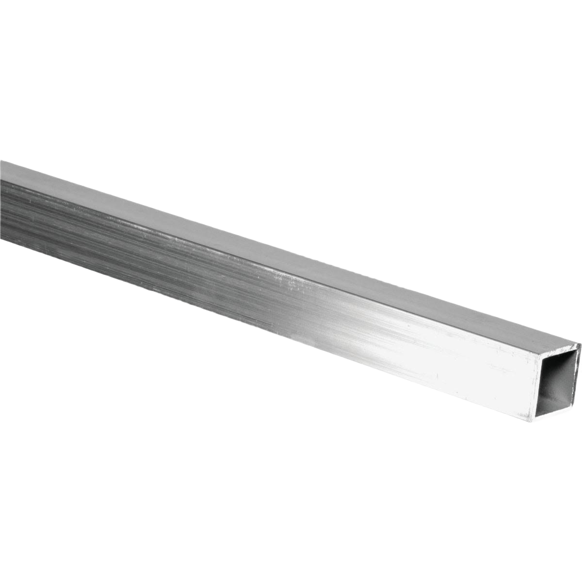 Aluminum square tube with smooth finish for construction and DIY projects in hardware and home improvement collections under $50