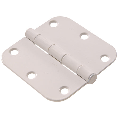 White round corner door hinge for home improvement projects in hardware and under $50 category