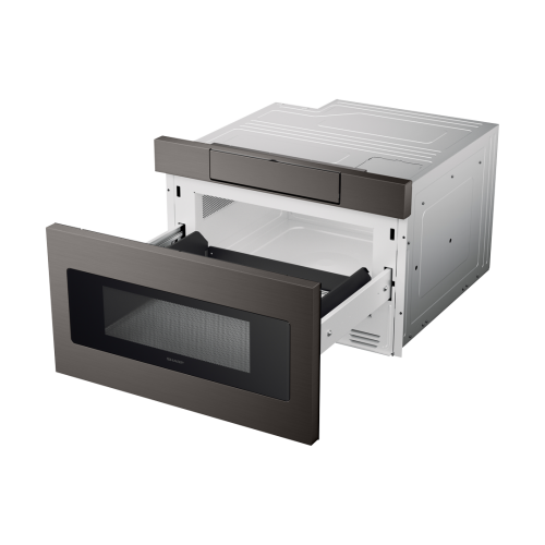 24" / 1.2 CF Flat Panel Microwave Drawer, Easy Touch Open
