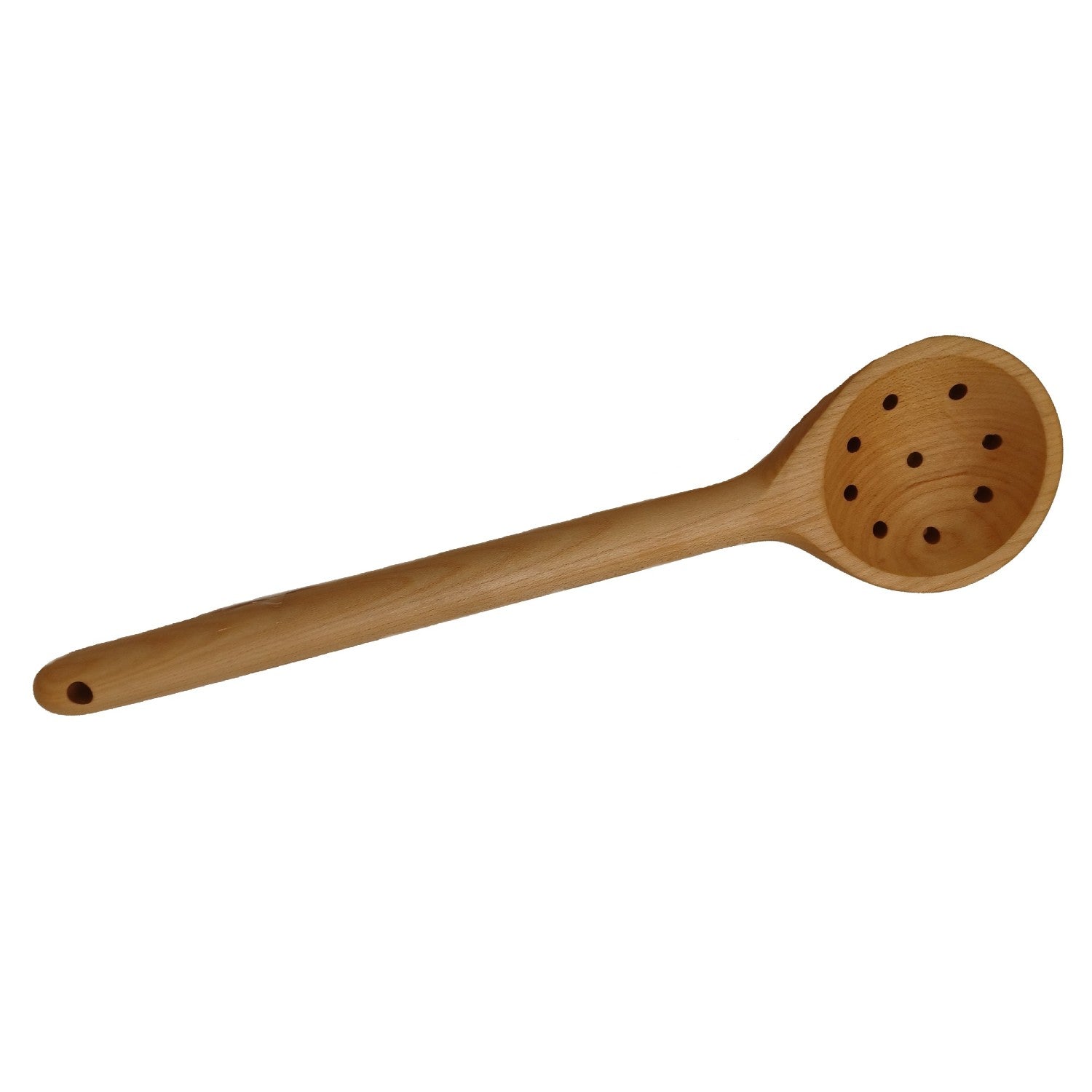 Handcrafted solid American Hard Maple wooden slotted spoon for kitchen utensils in Cooking Utensils under $50