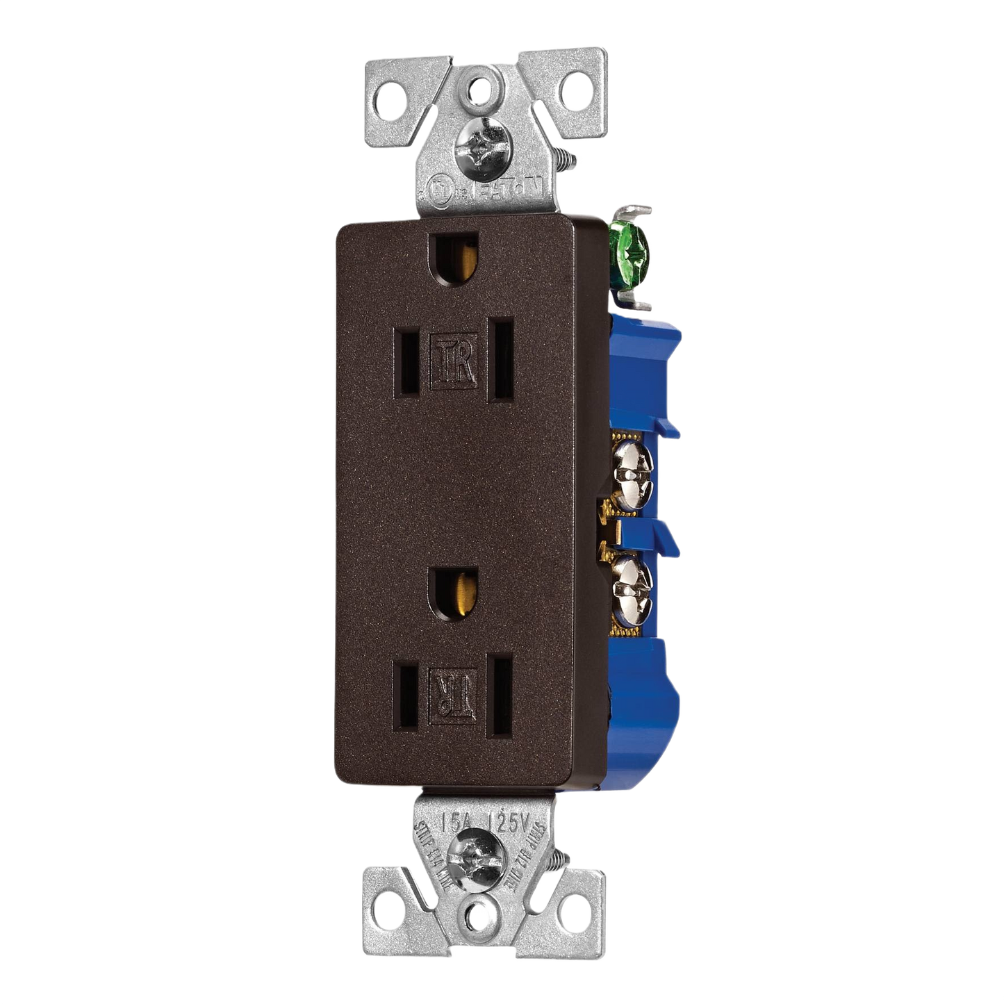 Oil rubbed bronze decorator duplex electrical outlet for home improvement and electrical boxes collection under $50