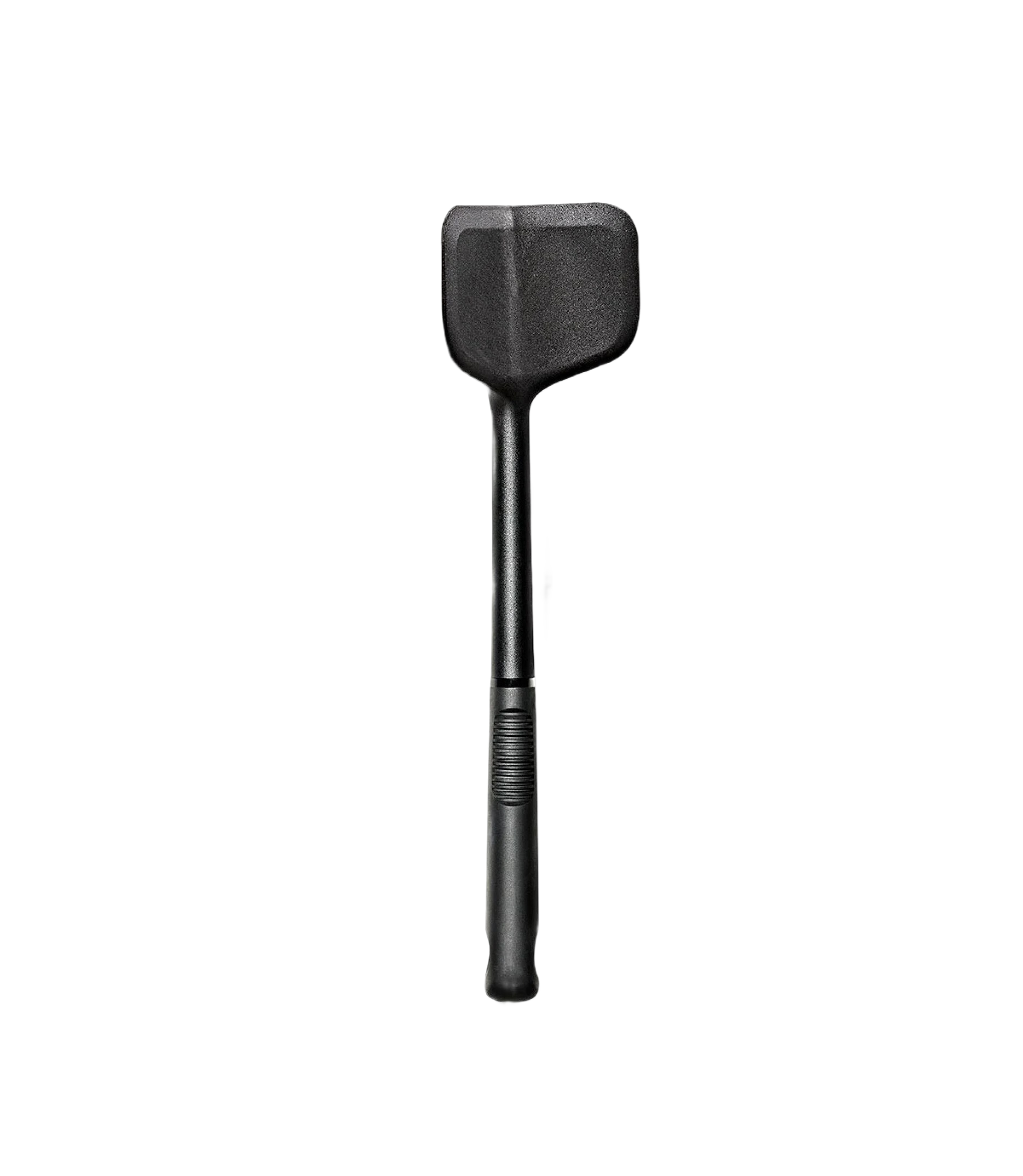 Black ground meat chopper and turner with non-stick safe surface and comfortable grip in kitchen utensils collection