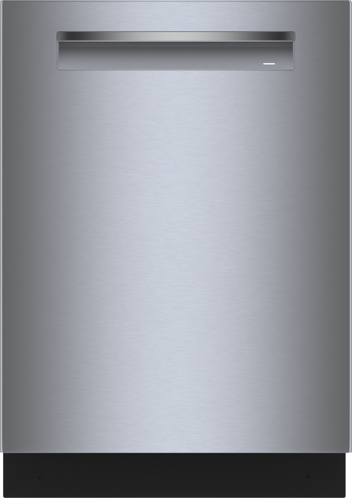 24-inch stainless steel dishwasher with anti-fingerprint finish and integrated handle in kitchen appliances collection