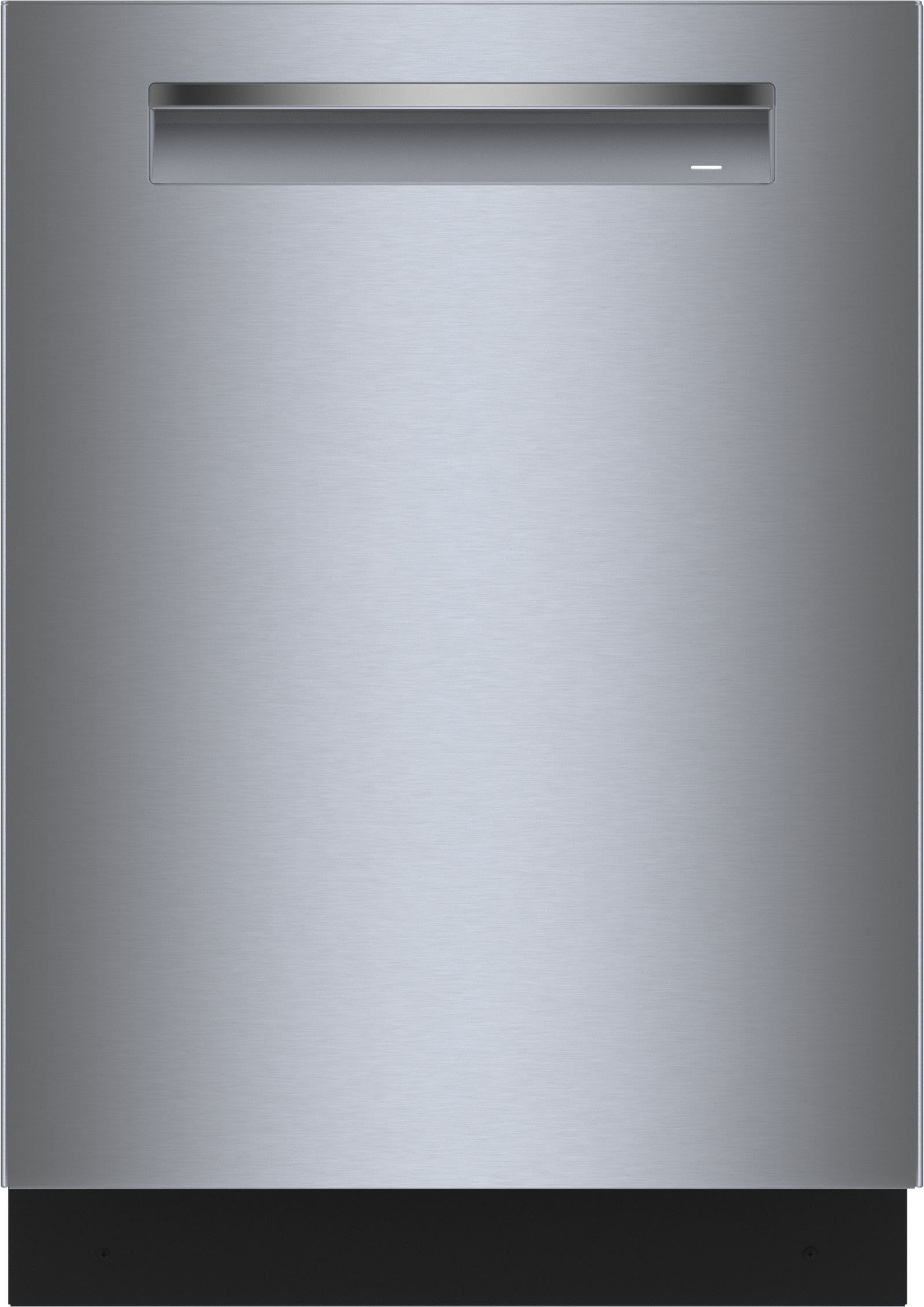 24-inch stainless steel dishwasher with anti-fingerprint finish and integrated handle in kitchen appliances collection