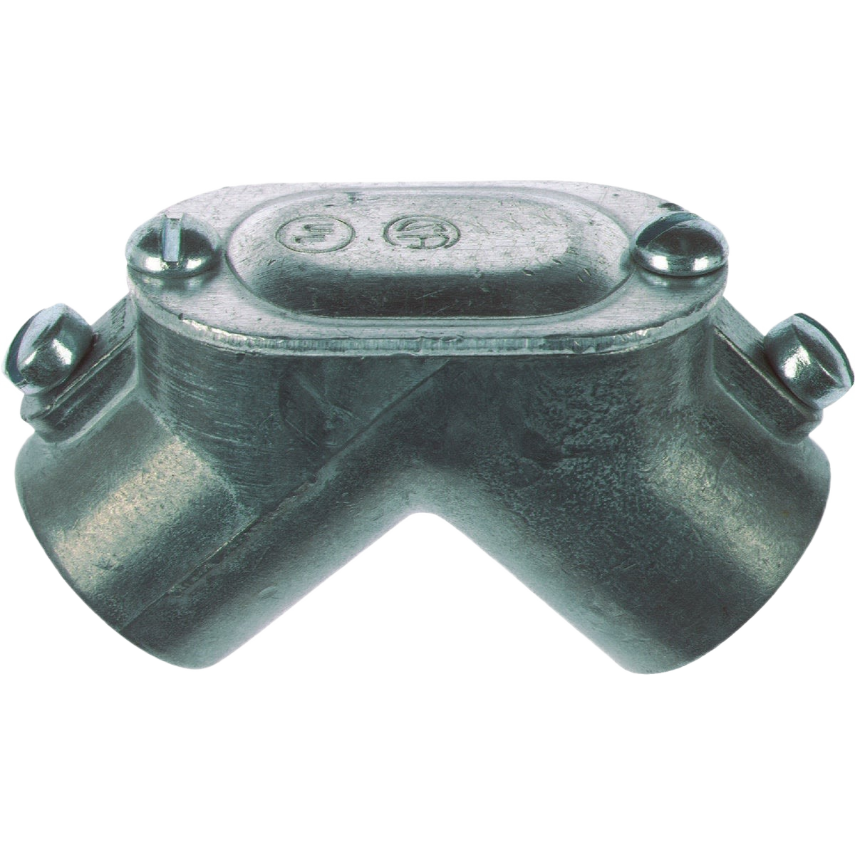 Galvanized steel conduit pull elbow for electrical tubing connections in conduit fittings and home improvement collections under $50