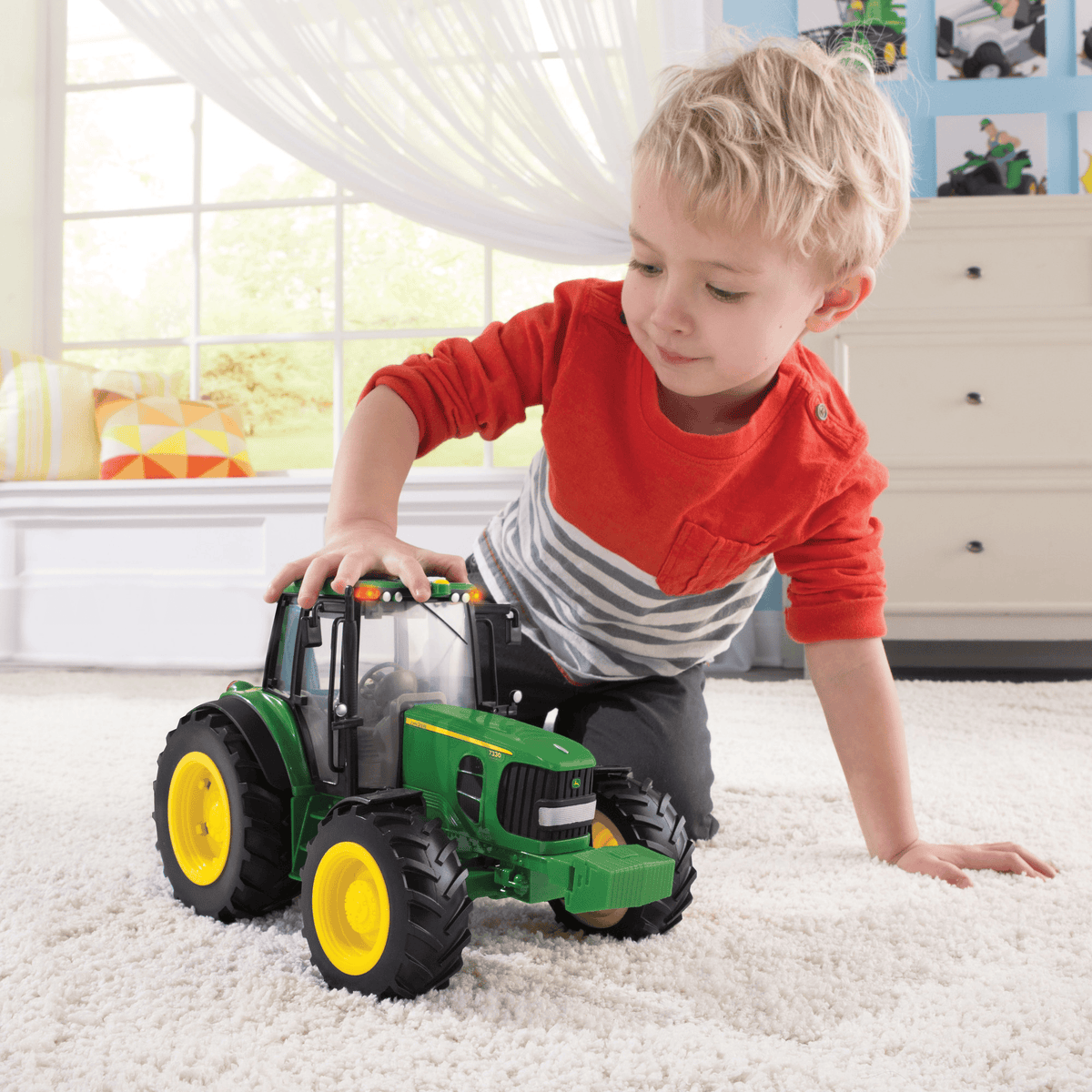 Ertl John Deere 1/16 7330 Big Farm Tractor