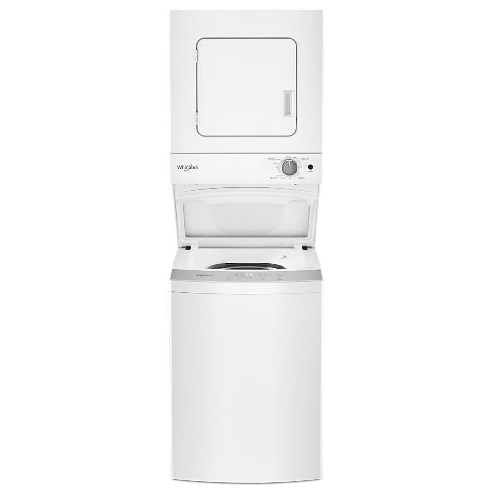 1.6 cu.ft, 120V/20A Electric Stacked Laundry Center with 6 Wash cycles and Wrinkle Shield™