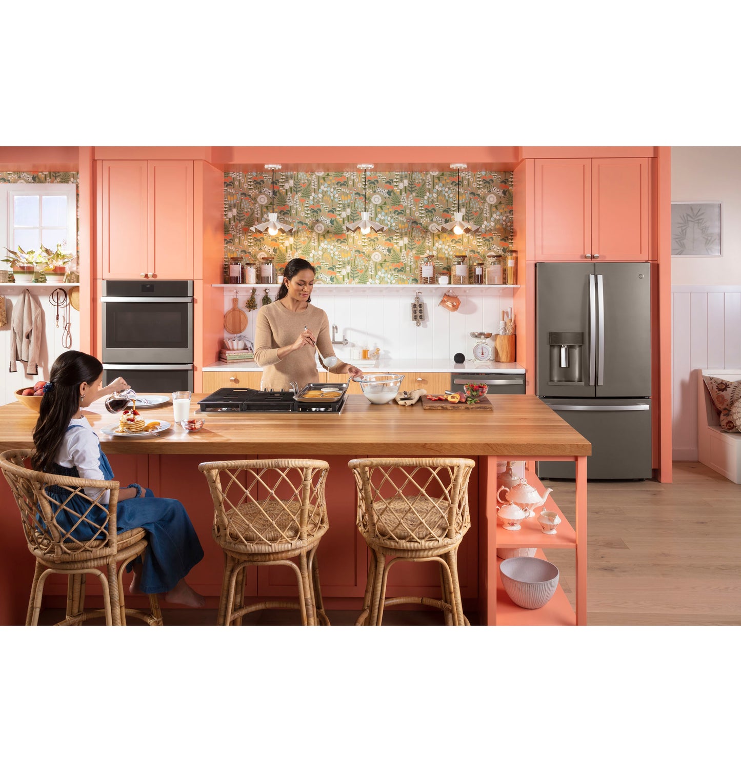 GE® ENERGY STAR® 22.1 Cu. Ft. Counter-Depth French-Door Refrigerator